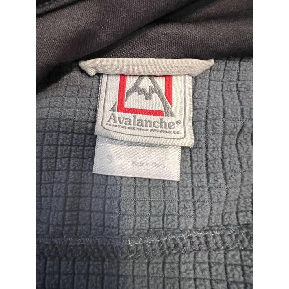 Avalanche Men's Blue‎ 1/4 Zip  Pullover Shirt Size Small